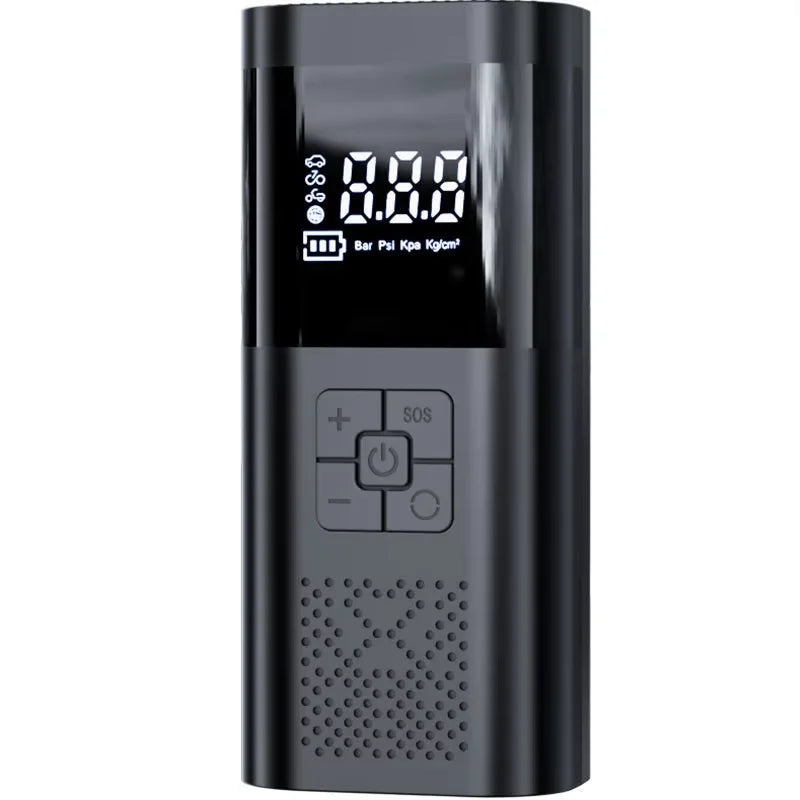 Car wireless portable inflation pump 2-in-1 car mounted multifunctional high-power digital display inflation pump