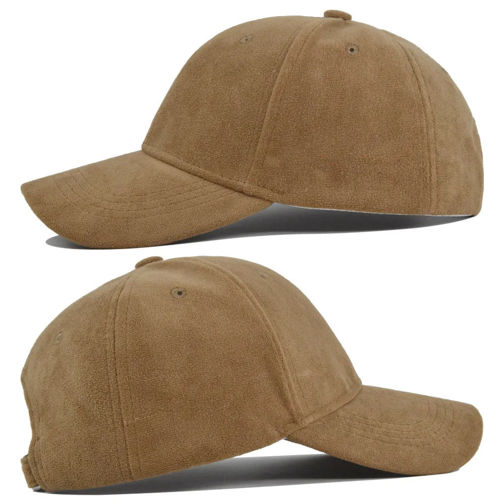 Fashion Baseball Caps For Men Women Autumn Winter Solid Retro Snapback Hip Hop Hat Unisex Street Adjustable Sun Visor Caps