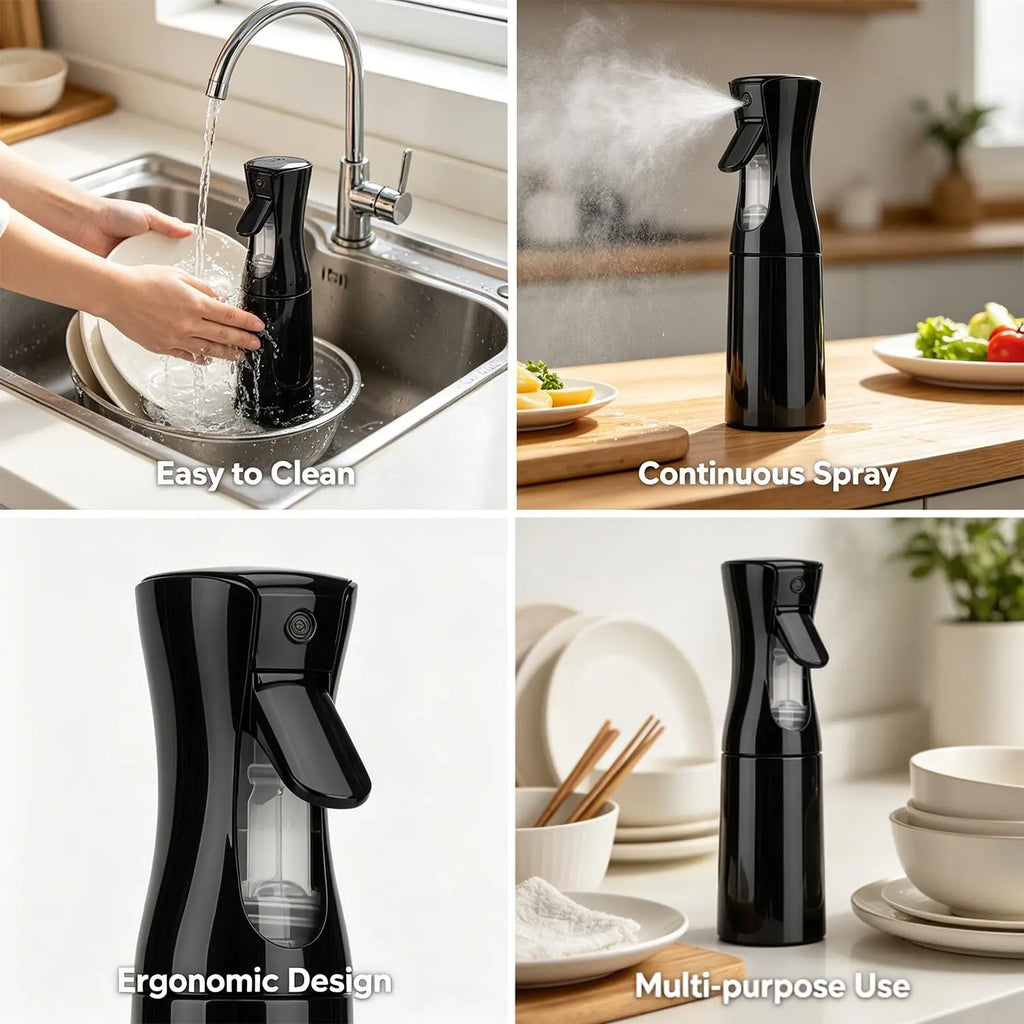 200ml Hairdressing Spray Bottle Barber Hair High Pressure Water Can Salon Refill Bottle Beauty Atomizer Container