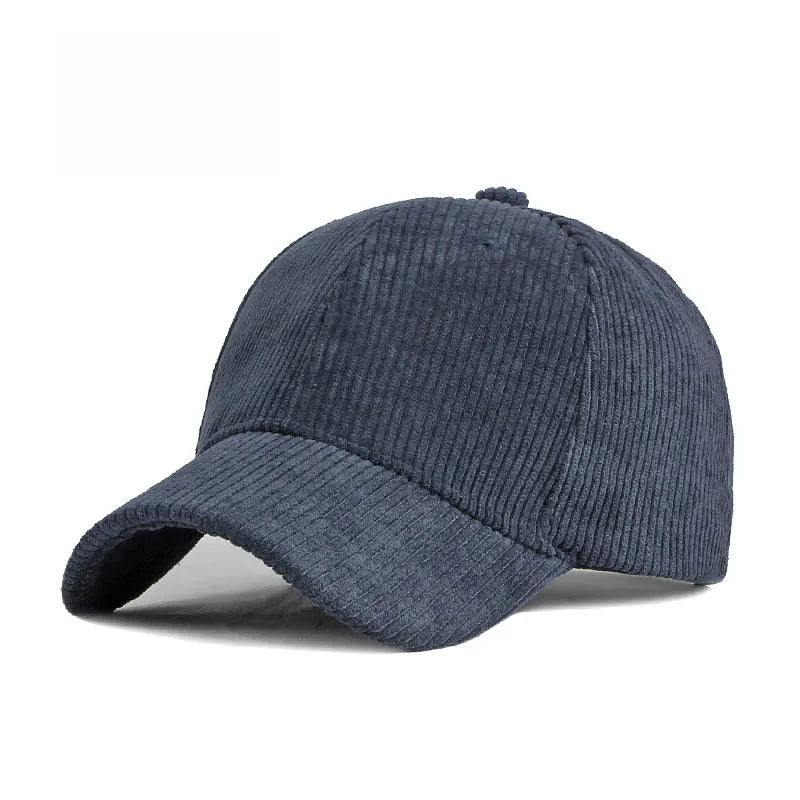 Fashion Baseball Caps For Men Women Autumn Winter Solid Retro Snapback Hip Hop Hat Unisex Street Adjustable Sun Visor Caps