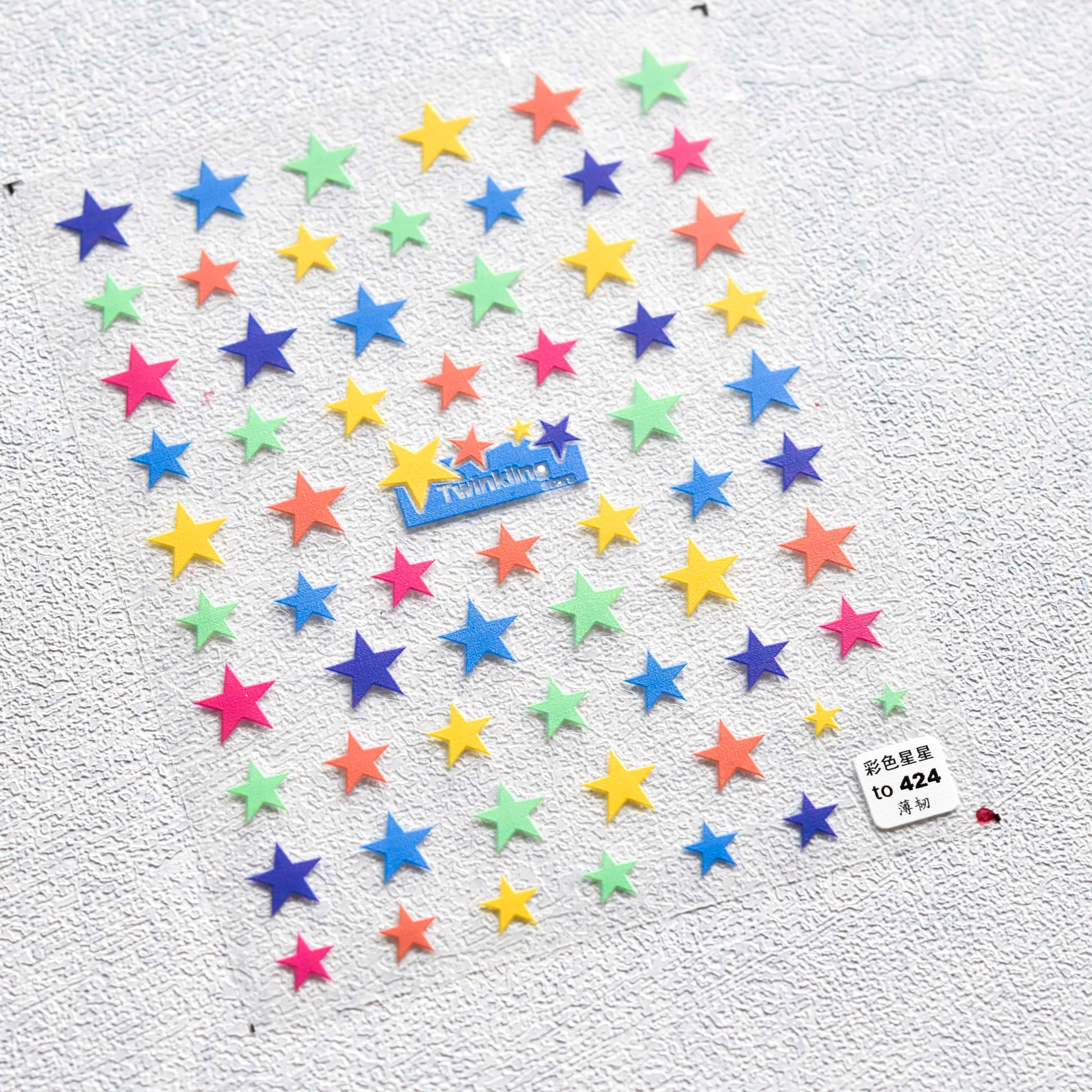 Red Butterfly 5D Nail Sticker Nail Art Decoration Spring Flowers Nail Art Decal Relief Sticker Press on Nails