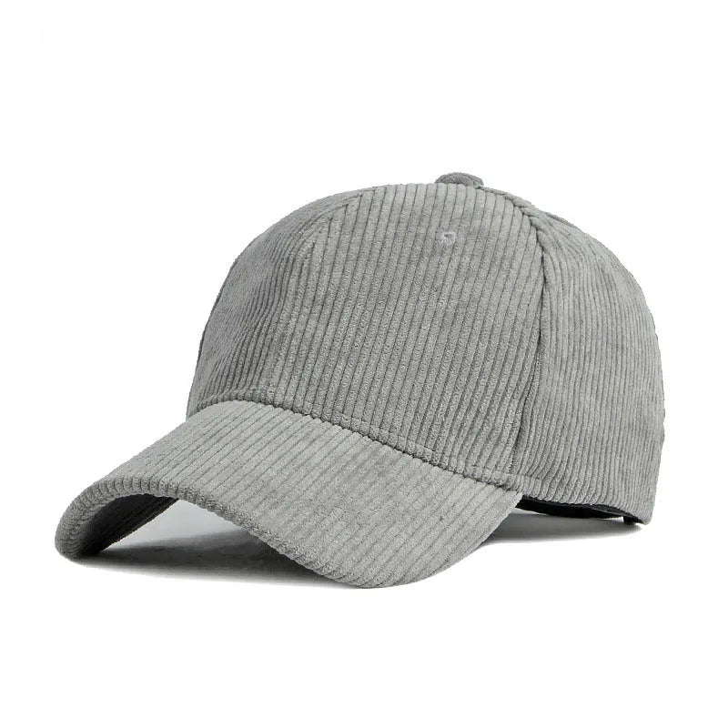 Fashion Baseball Caps For Men Women Autumn Winter Solid Retro Snapback Hip Hop Hat Unisex Street Adjustable Sun Visor Caps