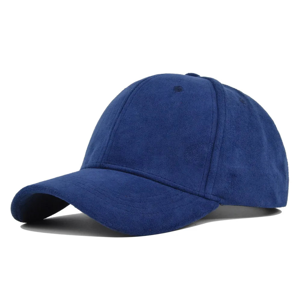 Fashion Baseball Caps For Men Women Autumn Winter Solid Retro Snapback Hip Hop Hat Unisex Street Adjustable Sun Visor Caps