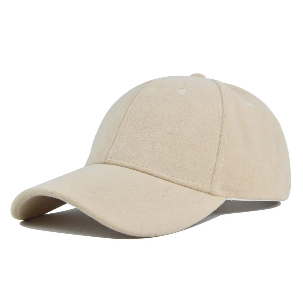 Fashion Baseball Caps For Men Women Autumn Winter Solid Retro Snapback Hip Hop Hat Unisex Street Adjustable Sun Visor Caps