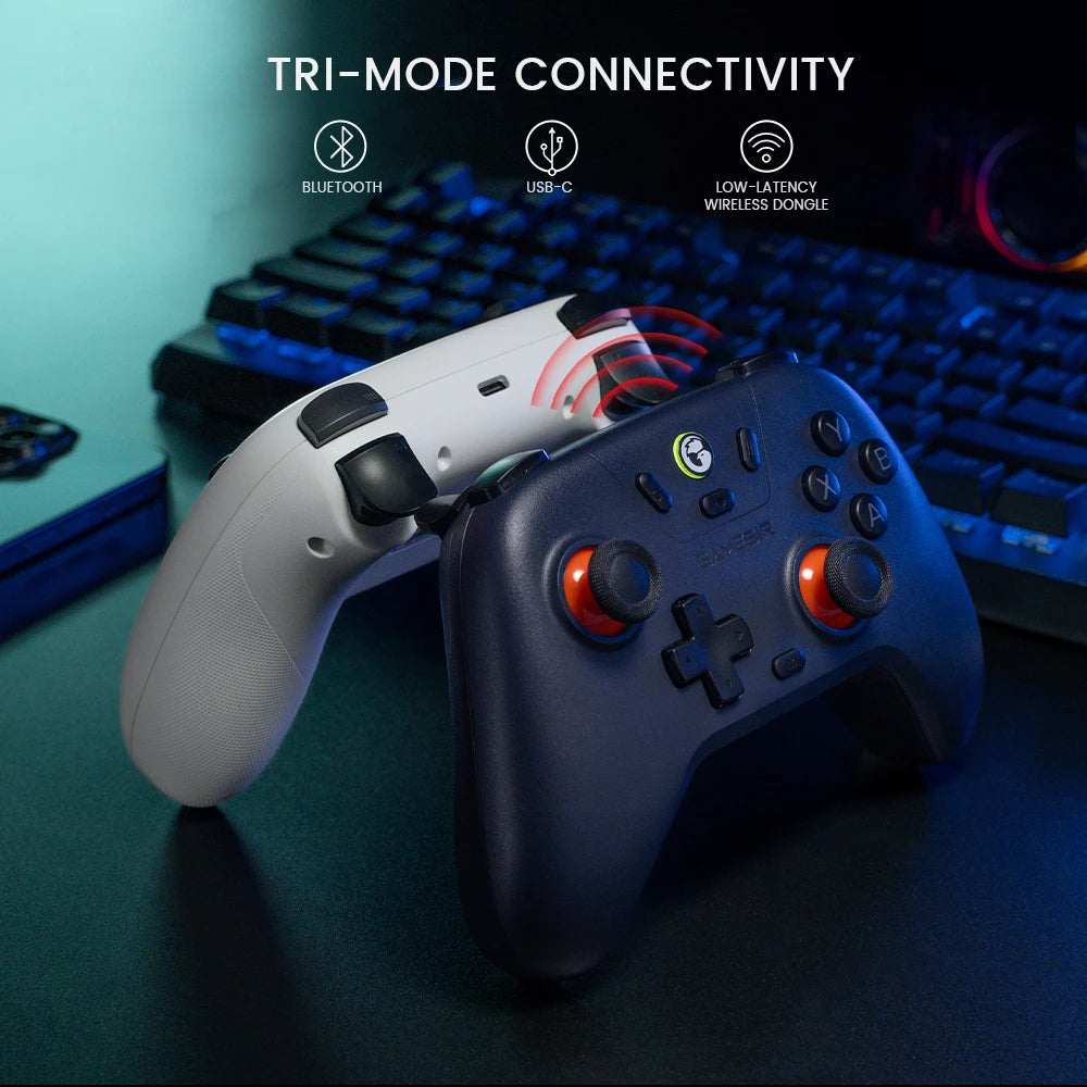 GameSir Nova Lite Wireless Gamepad, Bluetooth Gaming Controller with Hall Effect for Switch, Android, iOS, PC, Steam Games