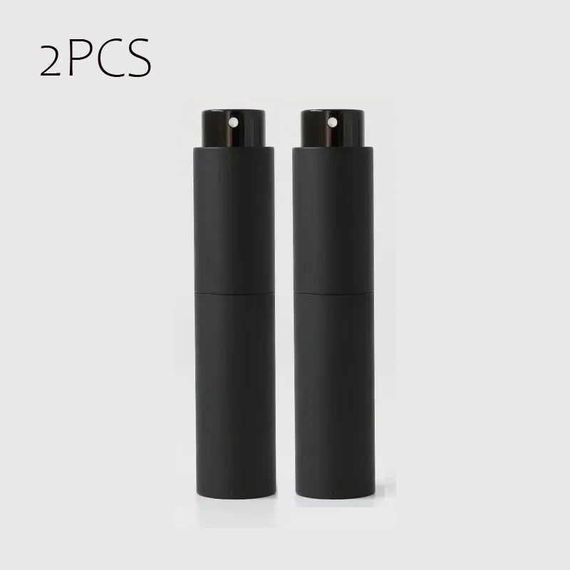 2Pcs 10ML Mini Cologne Spray Perfume Bottle Plastic Atomizer Pocket Size Refill Sample Empty  Portable Fragrance Dispenser