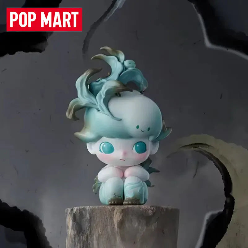 POP MART DIMOO Stories in the Cup Series Mystery Box Genuine Blind Box Guess Toys Bag Ornament Figurines Home Decor Desktop Doll
