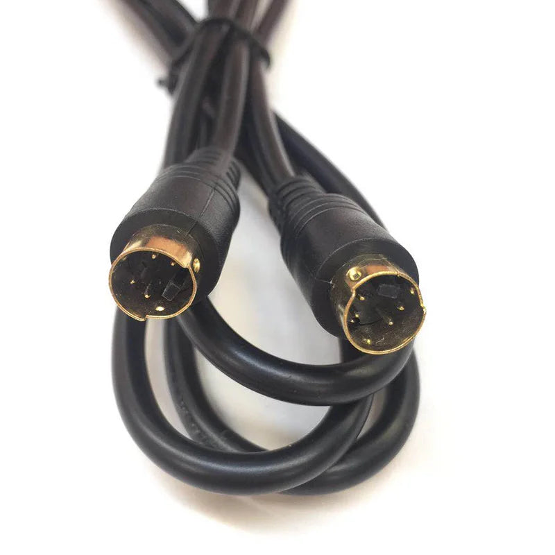 HD S-Video Cable Gold Plated MINI DIN 4PIN SVideo AV Audio Wire for Home Theater DSS receivers VCRs DVRs PVRs DVD Players Cable