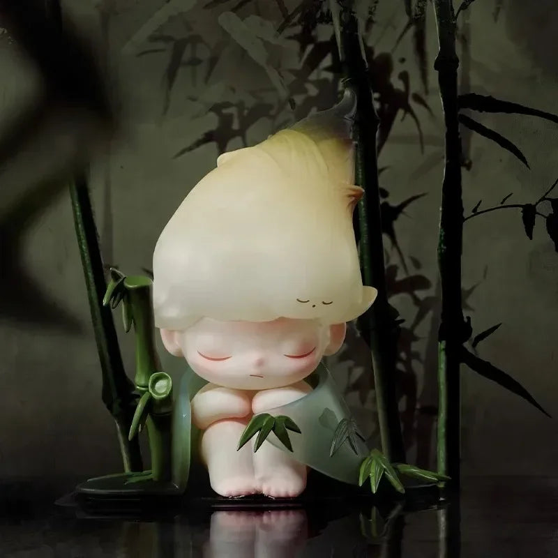 POP MART DIMOO Stories in the Cup Series Mystery Box Genuine Blind Box Guess Toys Bag Ornament Figurines Home Decor Desktop Doll