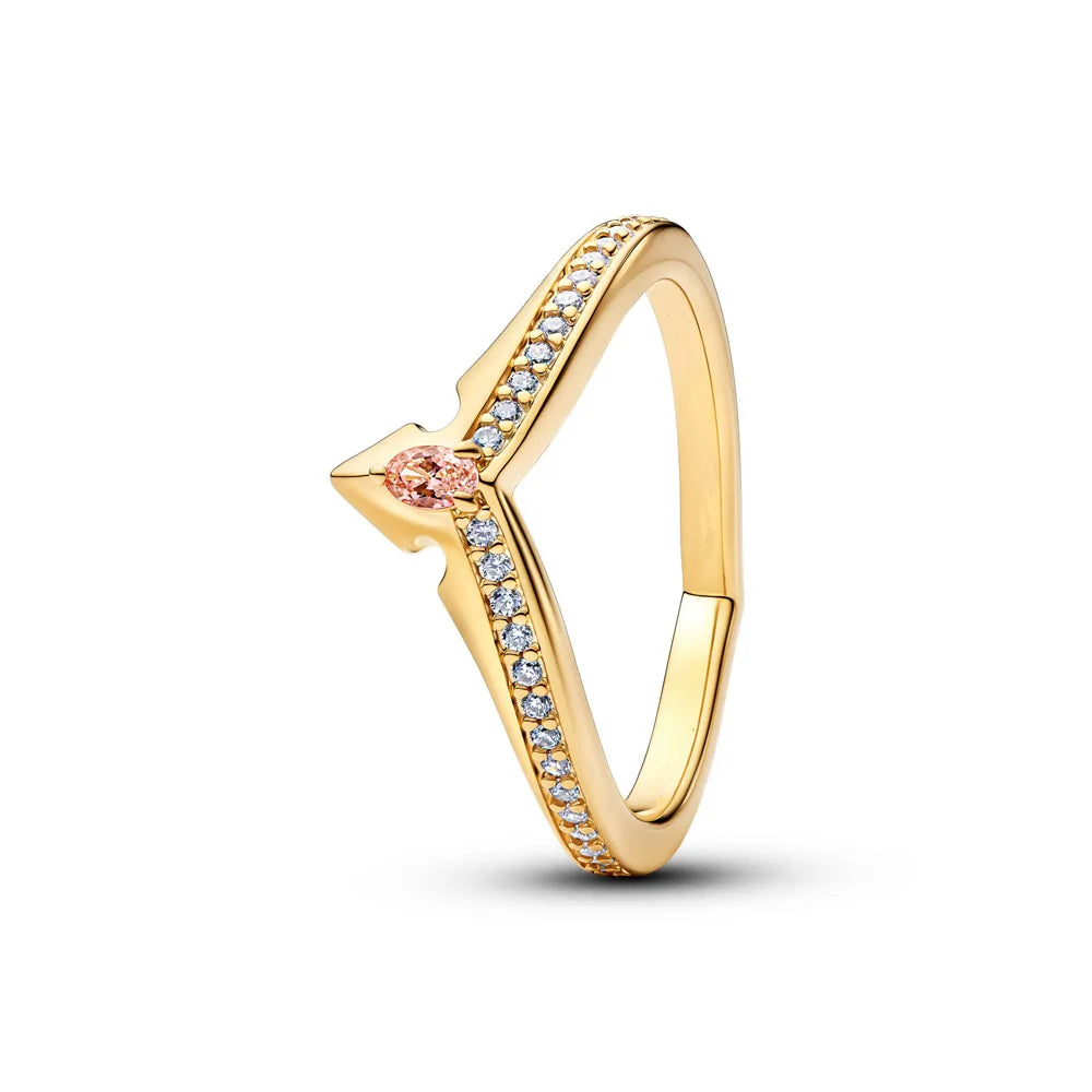 2026 New 925 Silver Heart, Butterfly, Flower Ring, Suitable for Wedding Women to Wear Exquisite High Quality Jewelry