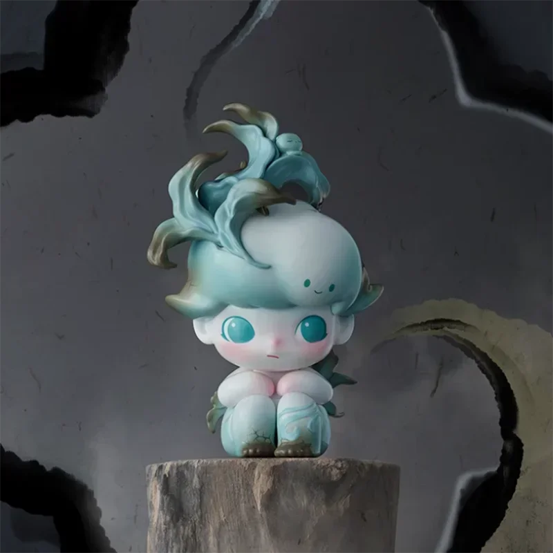 POP MART DIMOO Stories in the Cup Series Mystery Box Genuine Blind Box Guess Toys Bag Ornament Figurines Home Decor Desktop Doll