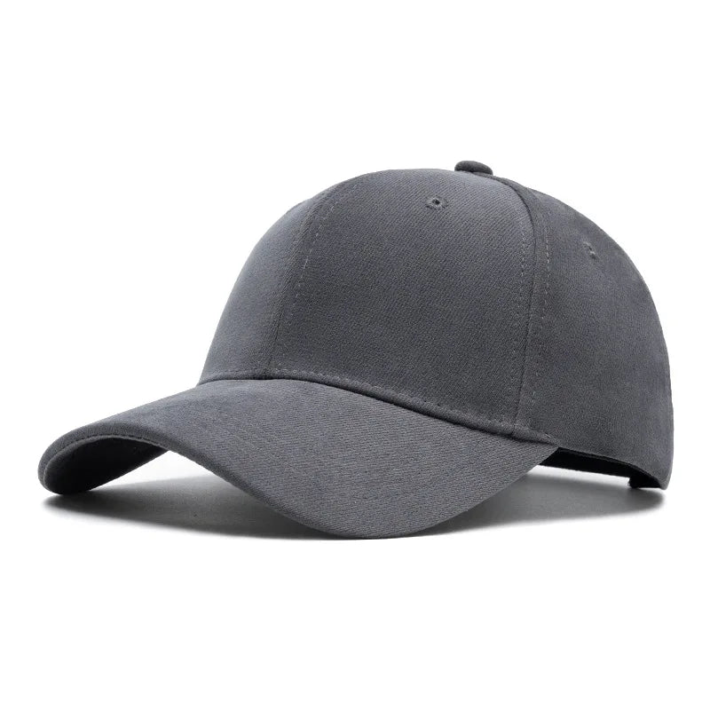 Fashion Baseball Caps For Men Women Autumn Winter Solid Retro Snapback Hip Hop Hat Unisex Street Adjustable Sun Visor Caps