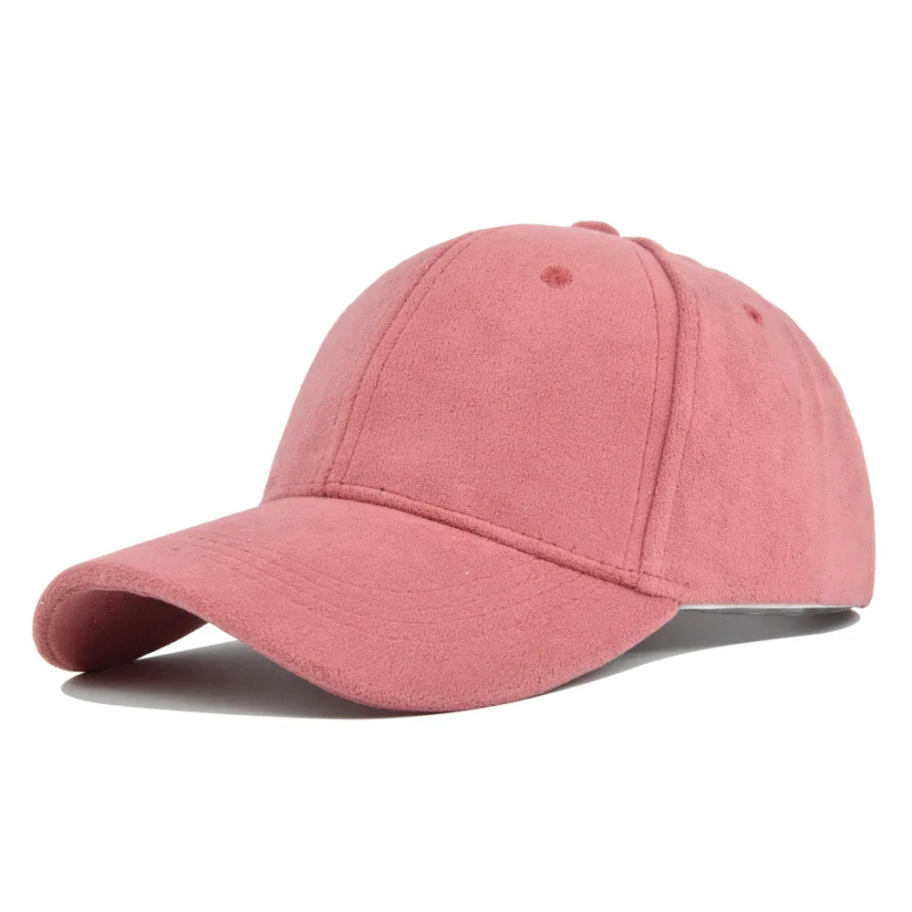 Fashion Baseball Caps For Men Women Autumn Winter Solid Retro Snapback Hip Hop Hat Unisex Street Adjustable Sun Visor Caps