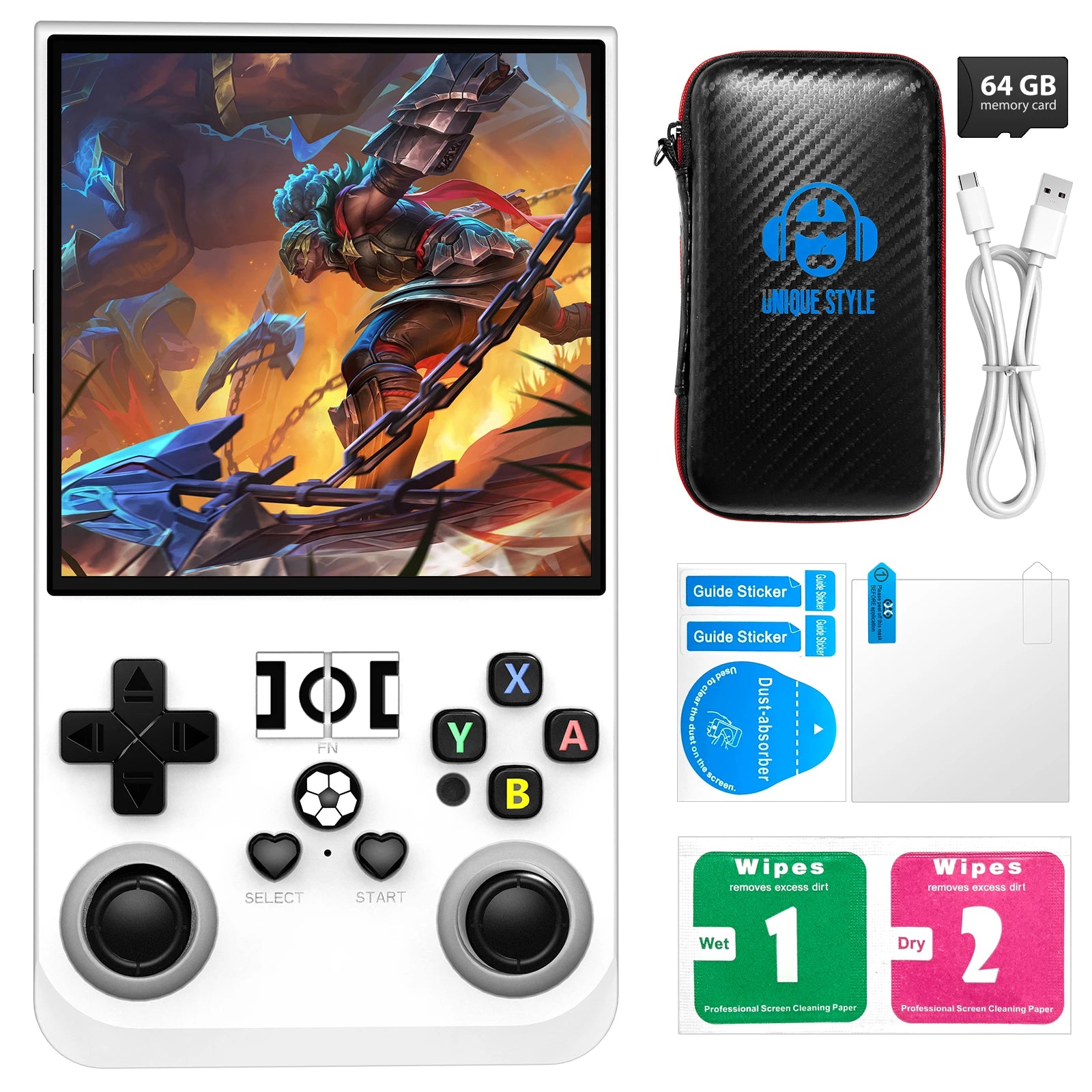 AISLPC R36Max Handheld Game Console Open Source 4.0 Inch Screen RK3326 Chip 18000+Game Portable Pocket Video Player Ship From US