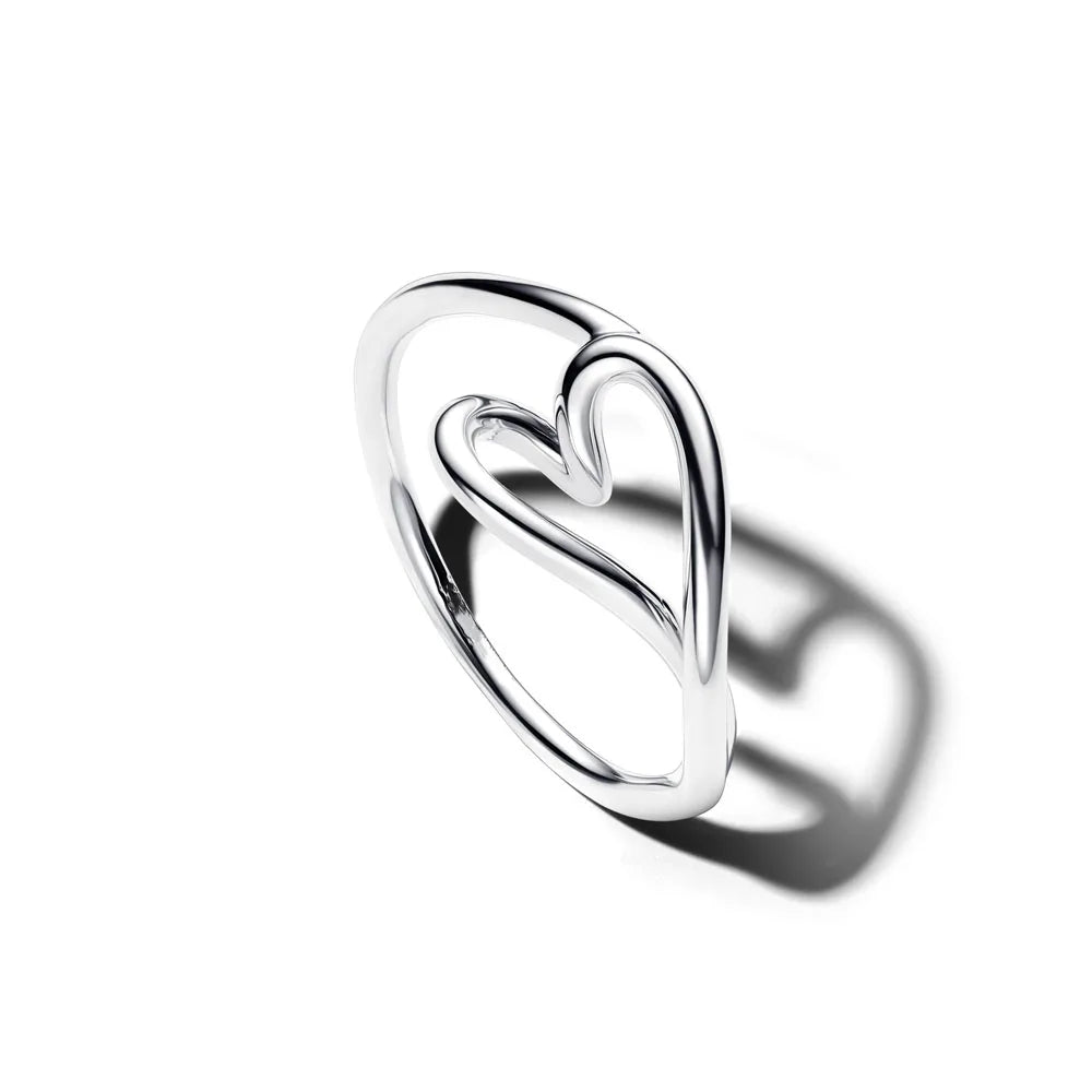 2026 New 925 Silver Heart, Butterfly, Flower Ring, Suitable for Wedding Women to Wear Exquisite High Quality Jewelry