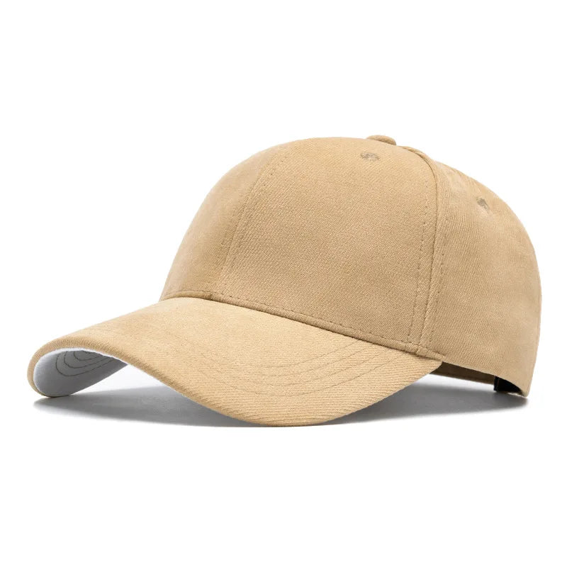 Fashion Baseball Caps For Men Women Autumn Winter Solid Retro Snapback Hip Hop Hat Unisex Street Adjustable Sun Visor Caps