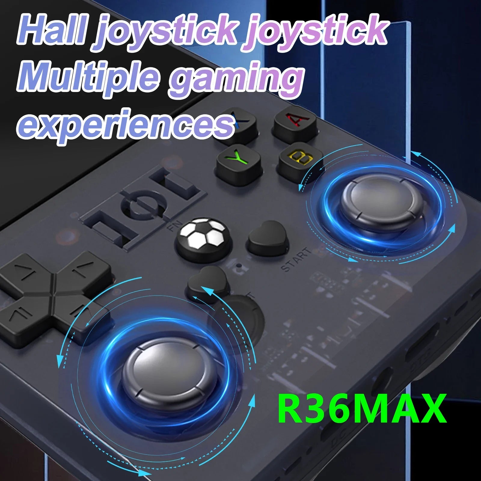 AISLPC R36Max Handheld Game Console Open Source 4.0 Inch Screen RK3326 Chip 18000+Game Portable Pocket Video Player Ship From US