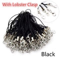 20/50/100Pcs Lanyard Lariat Strap Cords Lobster Clasp Rope Keychain Hooks Mobile Set Charms Keyring Pendant Key Ring Accessories
