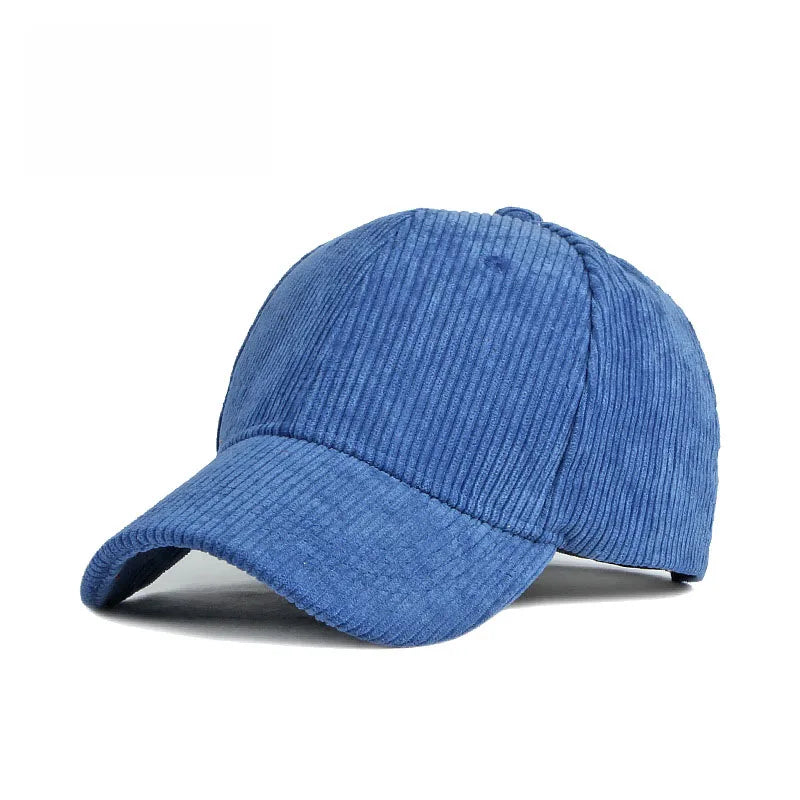 Fashion Baseball Caps For Men Women Autumn Winter Solid Retro Snapback Hip Hop Hat Unisex Street Adjustable Sun Visor Caps