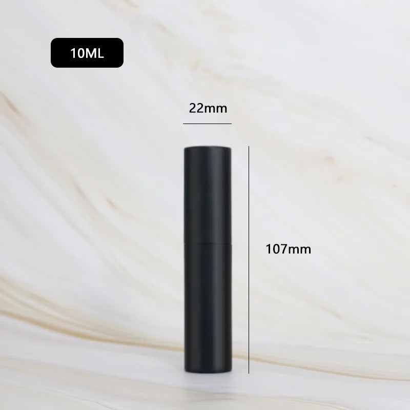 2Pcs 10ML Mini Cologne Spray Perfume Bottle Plastic Atomizer Pocket Size Refill Sample Empty  Portable Fragrance Dispenser