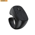 Cell Phone Scrolling Ring Wireless Finger Shutter Remote Control Page Turner Mobile Phone Controller BT For Travel