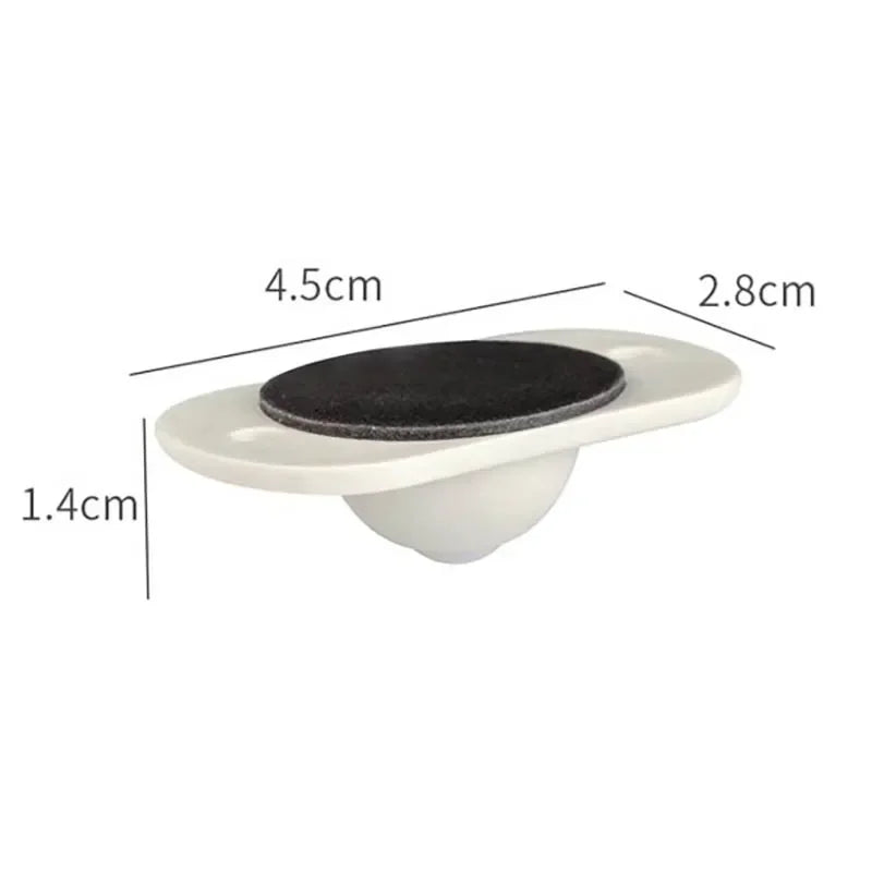 Self Adhesive Caster Mini Swivel Wheels Stainless Steel Universal 360 Degree Rotation Pulley for Furniture Storage Box