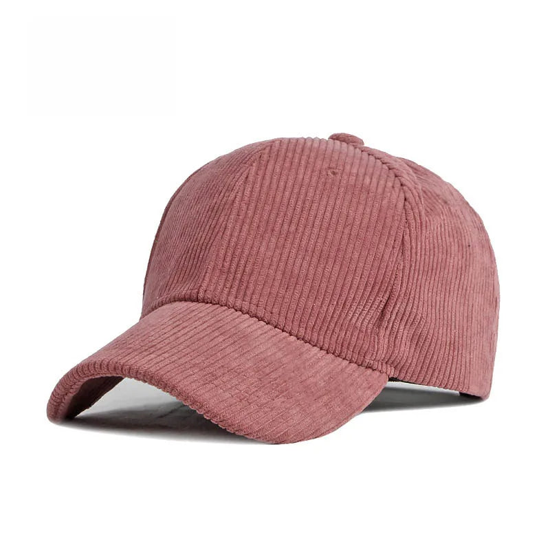 Fashion Baseball Caps For Men Women Autumn Winter Solid Retro Snapback Hip Hop Hat Unisex Street Adjustable Sun Visor Caps