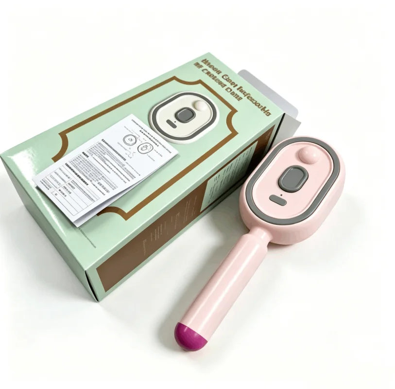 Electric Steam Brush with Water Spray Wet Electrics Hairbrush USB-C Charging for Detangling Smoothing Styling & Frizz Control