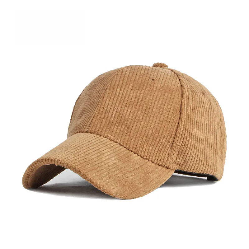 Fashion Baseball Caps For Men Women Autumn Winter Solid Retro Snapback Hip Hop Hat Unisex Street Adjustable Sun Visor Caps